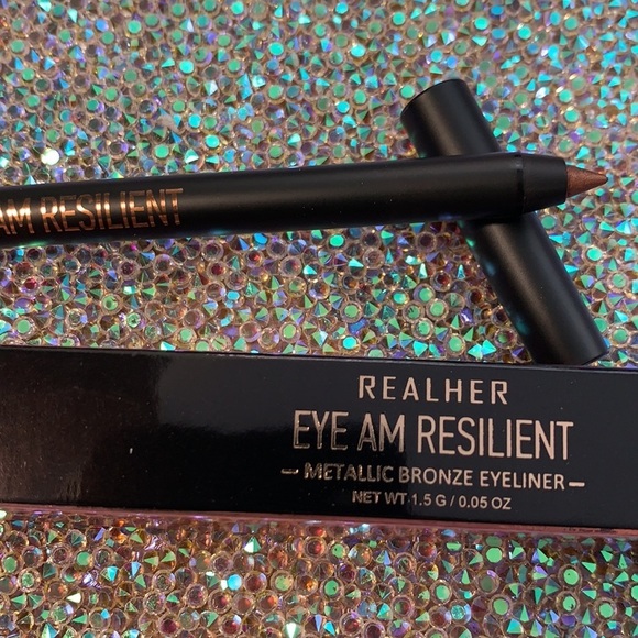 RealHer Makeup 35 Realher Eye Am Resilient Metallic Bronze Eyeliner